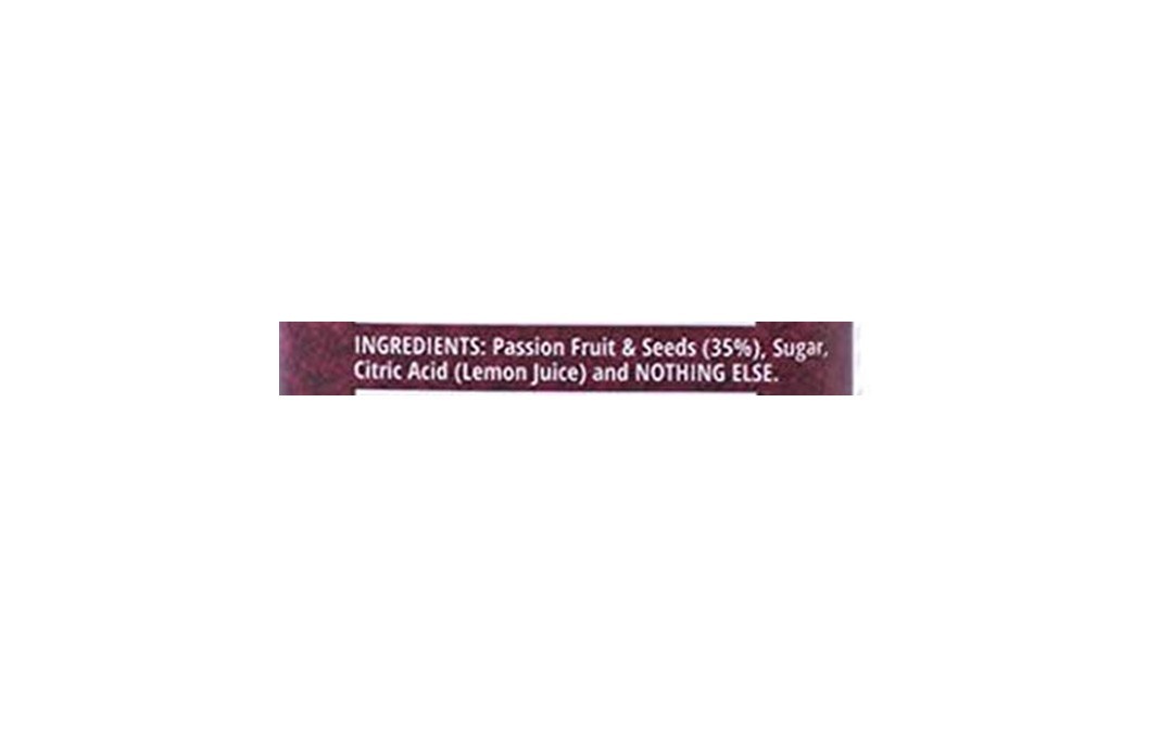 NaturUp Tropical Passion Fruit Syrup    Glass Bottle  500 millilitre